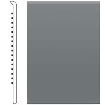 Picture of Roppe - 4 Inch 1/8 Vinyl No Toe Base Charcoal