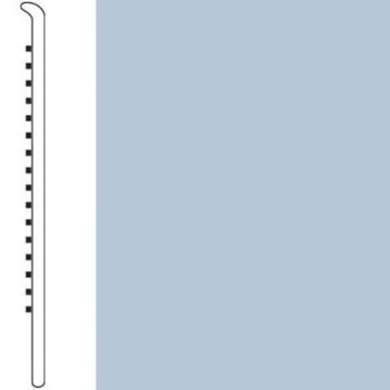 Picture of Roppe - 4 Inch 1/8 Vinyl No Toe Base Peaceful Blue