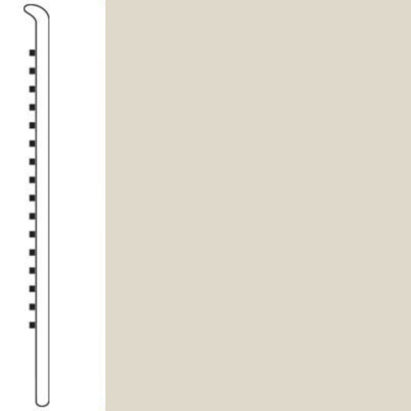 Picture of Roppe - 4 Inch 1/8 Vinyl No Toe Base Parchment