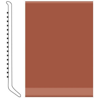 Picture of Roppe - 6 Inch 0.080 Vinyl Cove Base Brick