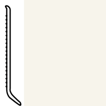 Picture of Roppe - 6 Inch 0.080 Vinyl Cove Base Snow