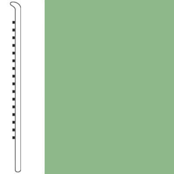 Picture of Roppe - 6 Inch 1/8 Vinyl No Toe Base Arugula