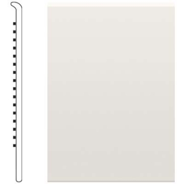 Picture of Roppe - 4 1/2 Inch 1/8 Vinyl No Toe Base White