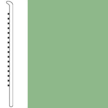 Picture of Roppe - 4 1/2 Inch 1/8 Vinyl No Toe Base Arugula