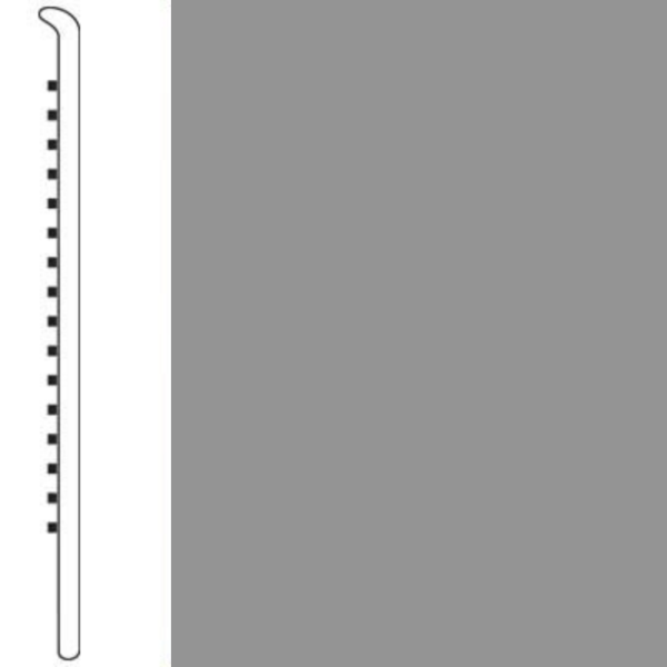 Picture of Roppe - 4 1/2 Inch 1/8 Vinyl No Toe Base Asphalt