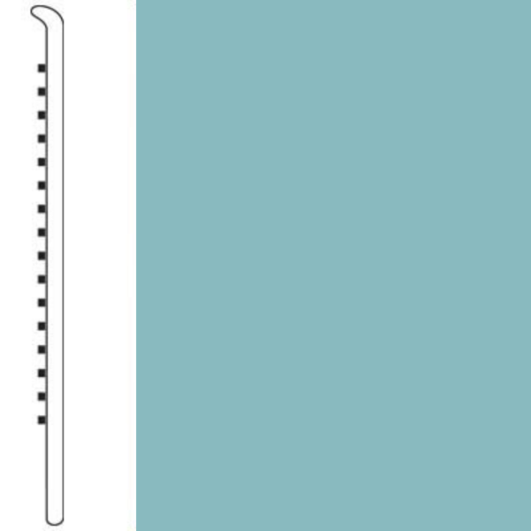 Picture of Roppe - 4 1/2 Inch 1/8 Vinyl No Toe Base Sea Glass