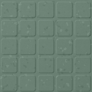 Picture of Roppe - Symmetry Raised Square Sweet Basil