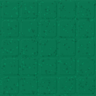 Picture of Roppe - Symmetry Raised Square Irish Green