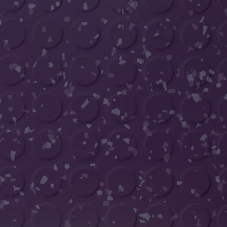 Picture of Roppe - Symmetry Low Profile Raised Circular Aubergine