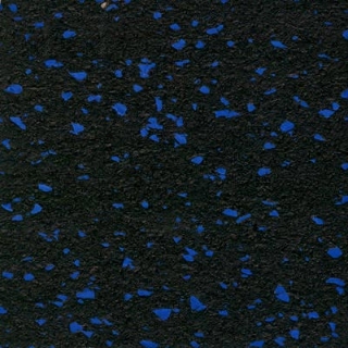 Picture of Roppe - Recoil Fitness Flooring Square Edge Tiles 10% Chip 3/8 Gauge Cobalt