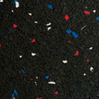 Picture of Roppe - Recoil Fitness Flooring Square Edge Tiles 20% Chip 5/32 Gauge Red Bisque Cobalt