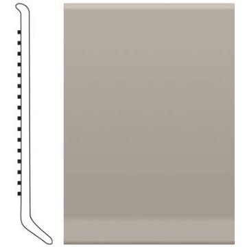 Picture of Roppe - Ready Base 4 inch 1/8 Cove Base Pewter
