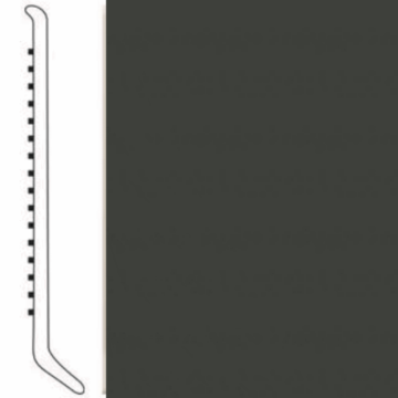 Picture of Roppe - Ready Base 4 inch 1/8 Cove Base Black Brown