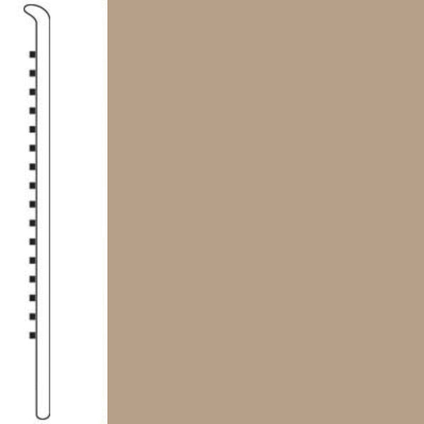 Picture of Roppe - Ready Base 4 inch 0.080 Toeless Camel