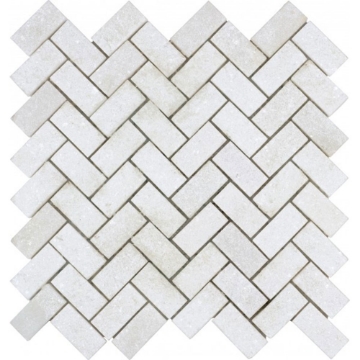 Picture of Bati Orient - Stone Herringbone White Sand Blasted