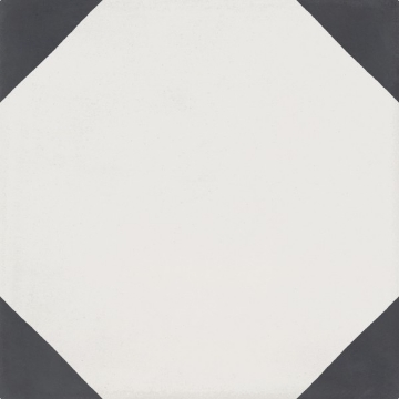 Picture of Bati Orient - Cement Tiles Modern Triangle Antracite/Off White