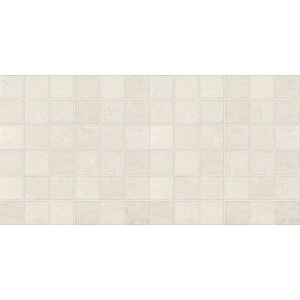 Picture of American Olean - Theoretical Mosaic Whimsical White