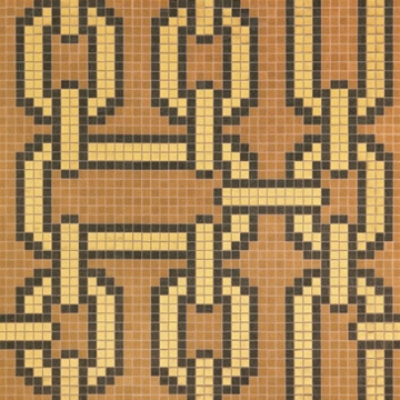 Picture of Bisazza Mosaico - Decori 20 - Chains Brown
