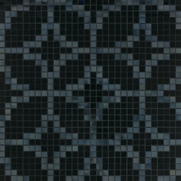 Picture of Bisazza Mosaico - Decori 20 - Etoiles Nero