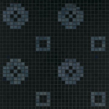 Picture of Bisazza Mosaico - Decori 20 - Petit Four Nero