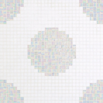 Picture of Bisazza Mosaico - Decori 20 - Pois Bianchi