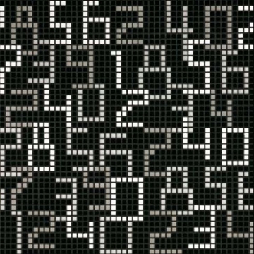 Picture of Bisazza Mosaico - Decori Opus Romano - Data Black