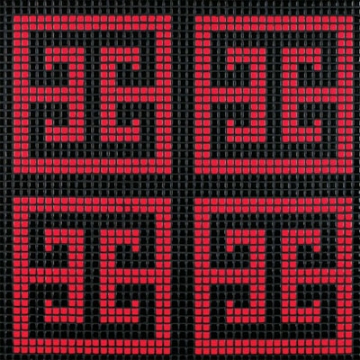 Picture of Bisazza Mosaico - Decori Opus Romano - Key Red