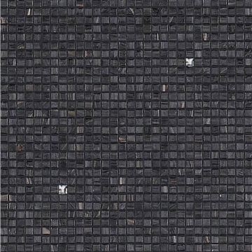 Picture of Bisazza Mosaico - Decori 10 - Rain Rain Black