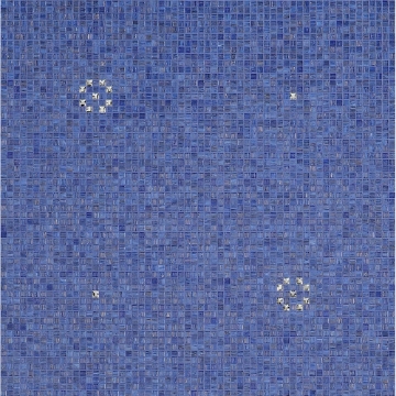 Picture of Bisazza Mosaico - Decori 10 - Stars Stars Blue
