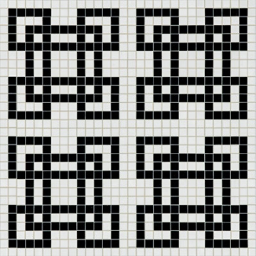 Picture of Bisazza Mosaico - Decori 20 - Granada Granada Nero