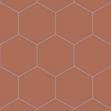 Picture of Bisazza Mosaico - Cementiles Full Colors Hex Ruggine