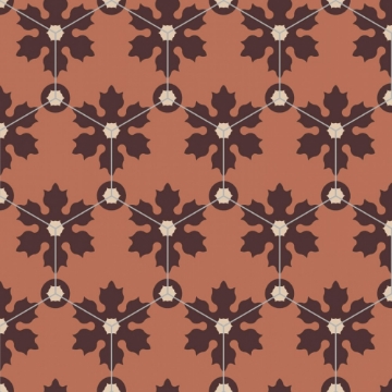 Picture of Bisazza Mosaico - Cementiles Decorations Hex Freeze Siena