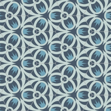 Picture of Bisazza Mosaico - Cementiles Decorations Hex Oak Pacific