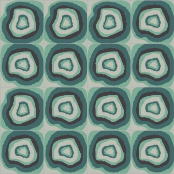 Picture of Bisazza Mosaico - Cementiles Decorations Square Brazilian Agata Verde