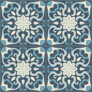 Picture of Bisazza Mosaico - Cementiles Decorations Square Spell Marino