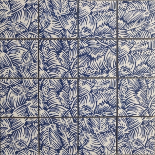 Picture of Bati Orient - Palm Tree Ceramic Blue & White