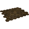 Picture of American Olean - Studio Haven Hexagon Mosaic Espresso