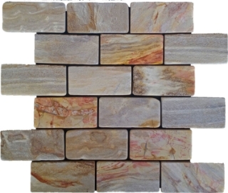 Picture of Bati Orient - Fossil Wood Mosaic Brick