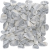 Picture of Bati Orient - Pebbles Reconstituted Decorated Light Grey Mix Shiny