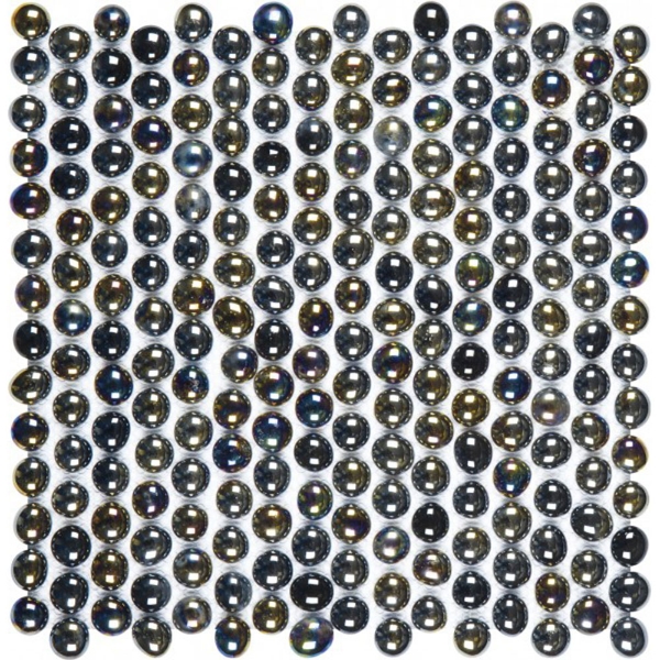 Picture of Bati Orient - Round Mosaic Mix Glass Black