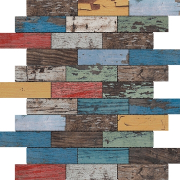 Picture of Bati Orient - Wood Look Mosaic 1x4 Multicolor