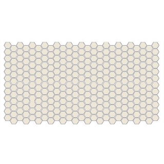 Picture of American Olean - Unglazed ColorBody Mosaic Hexagon 1 x 1 Almond
