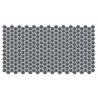 Picture of American Olean - Unglazed ColorBody Mosaic Hexagon 1 x 1 Charcoal