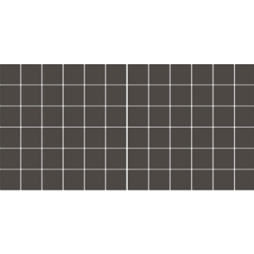 Picture of American Olean - Unglazed ColorBody Mosaic 2 x 2 Black