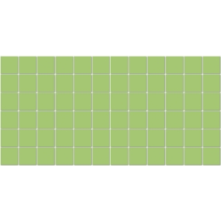 Picture of American Olean - Unglazed ColorBody Mosaic 2 x 2 Key Lime