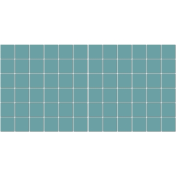 Picture of American Olean - Unglazed ColorBody Mosaic 2 x 2 Ocean Tide