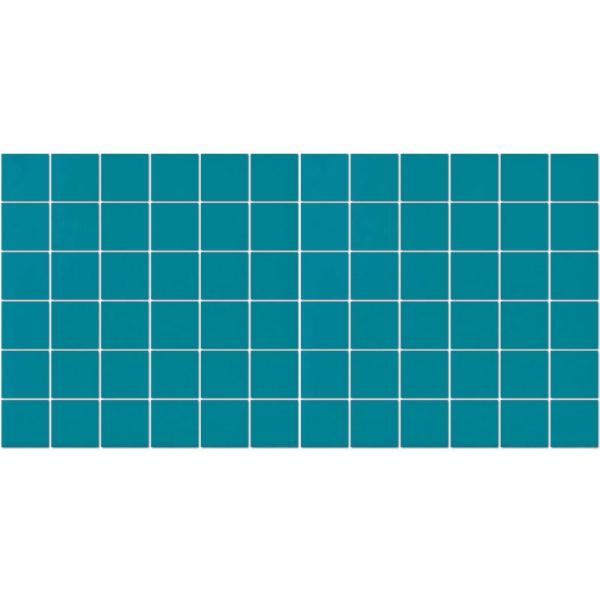 Picture of American Olean - Unglazed ColorBody Mosaic 2 x 2 Peacock Blue