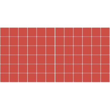 Picture of American Olean - Unglazed ColorBody Mosaic 2 x 2 Red