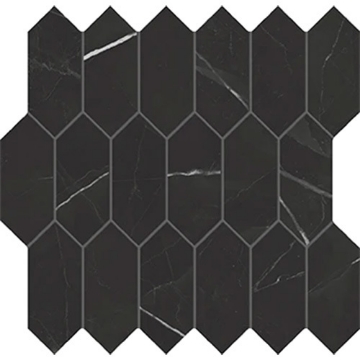 Picture of Atlas Concorde - Beyond Calacatta Picket Mosaic Black
