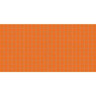 Picture of American Olean - Unglazed ColorBody Mosaic 1 x 1 Orange Fizz